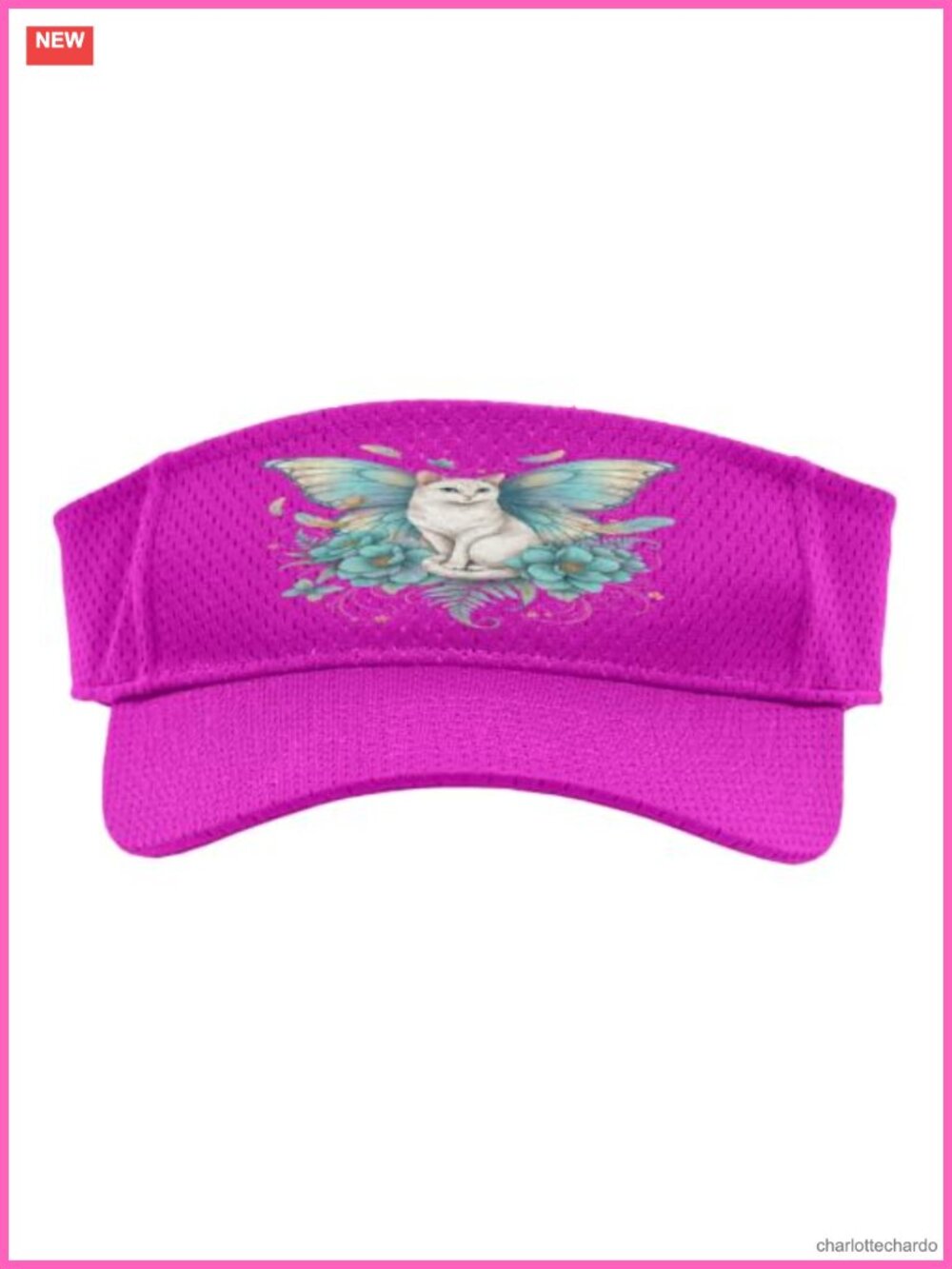 Fairy Cat Butterfly Wings Fantasy Women's Hat